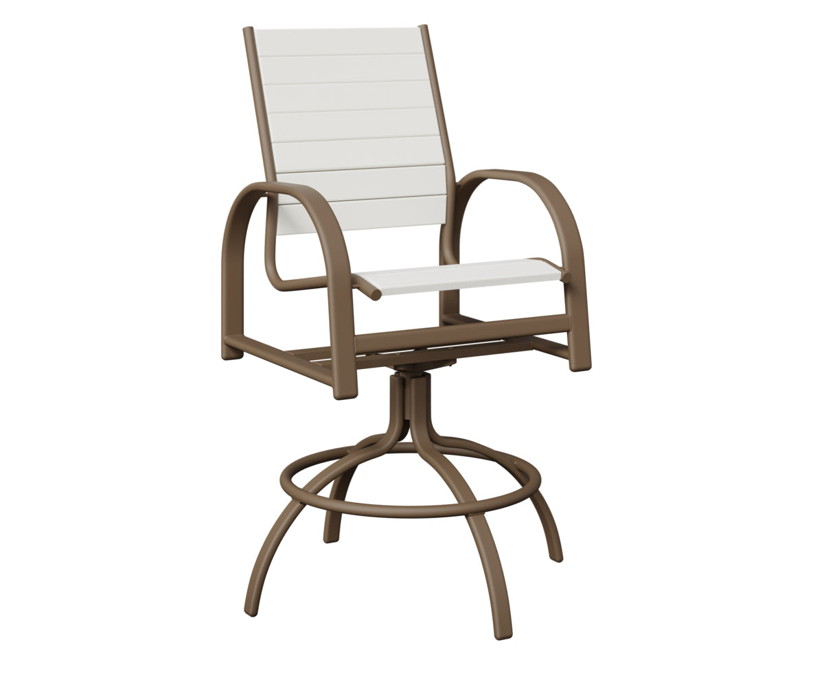 Berlin Gardens Murphy Poly Swivel Bar Chair