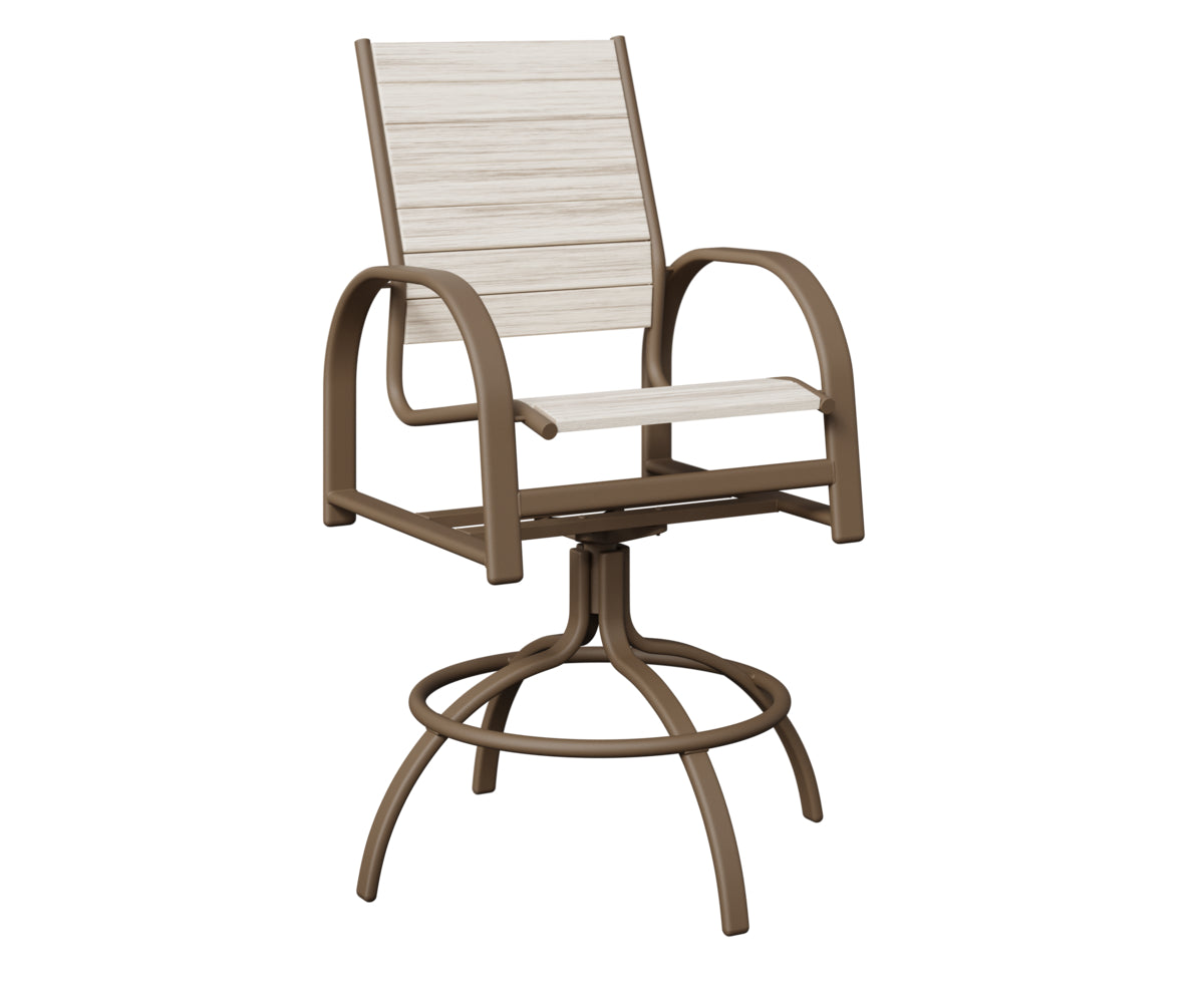 Berlin Gardens Murphy Poly Swivel Bar Chair