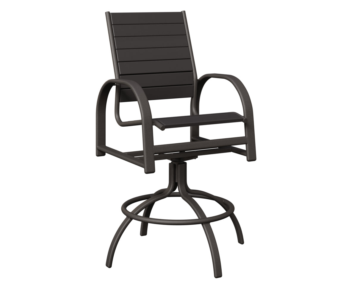 Berlin Gardens Murphy Poly Swivel Bar Chair