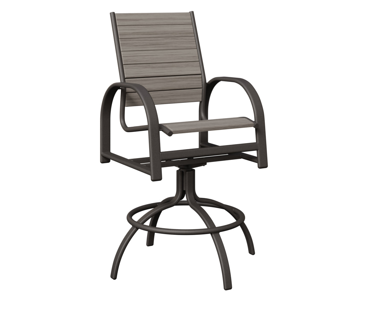Berlin Gardens Murphy Poly Swivel Bar Chair