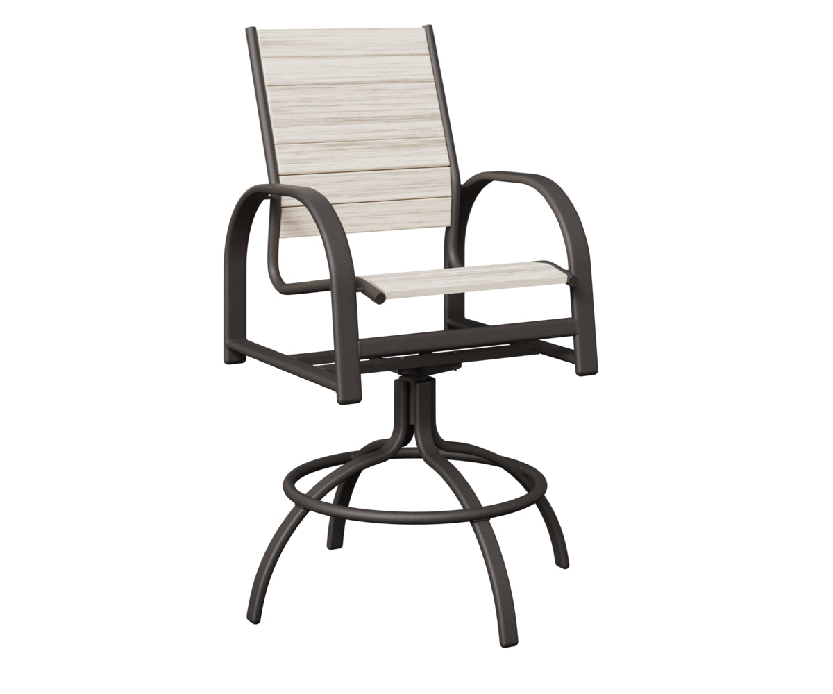 Berlin Gardens Murphy Poly Swivel Bar Chair