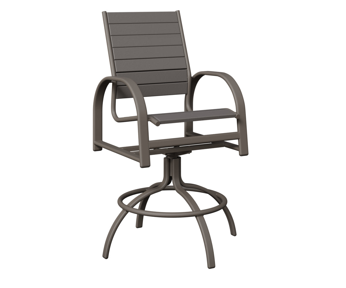 Berlin Gardens Murphy Poly Swivel Bar Chair