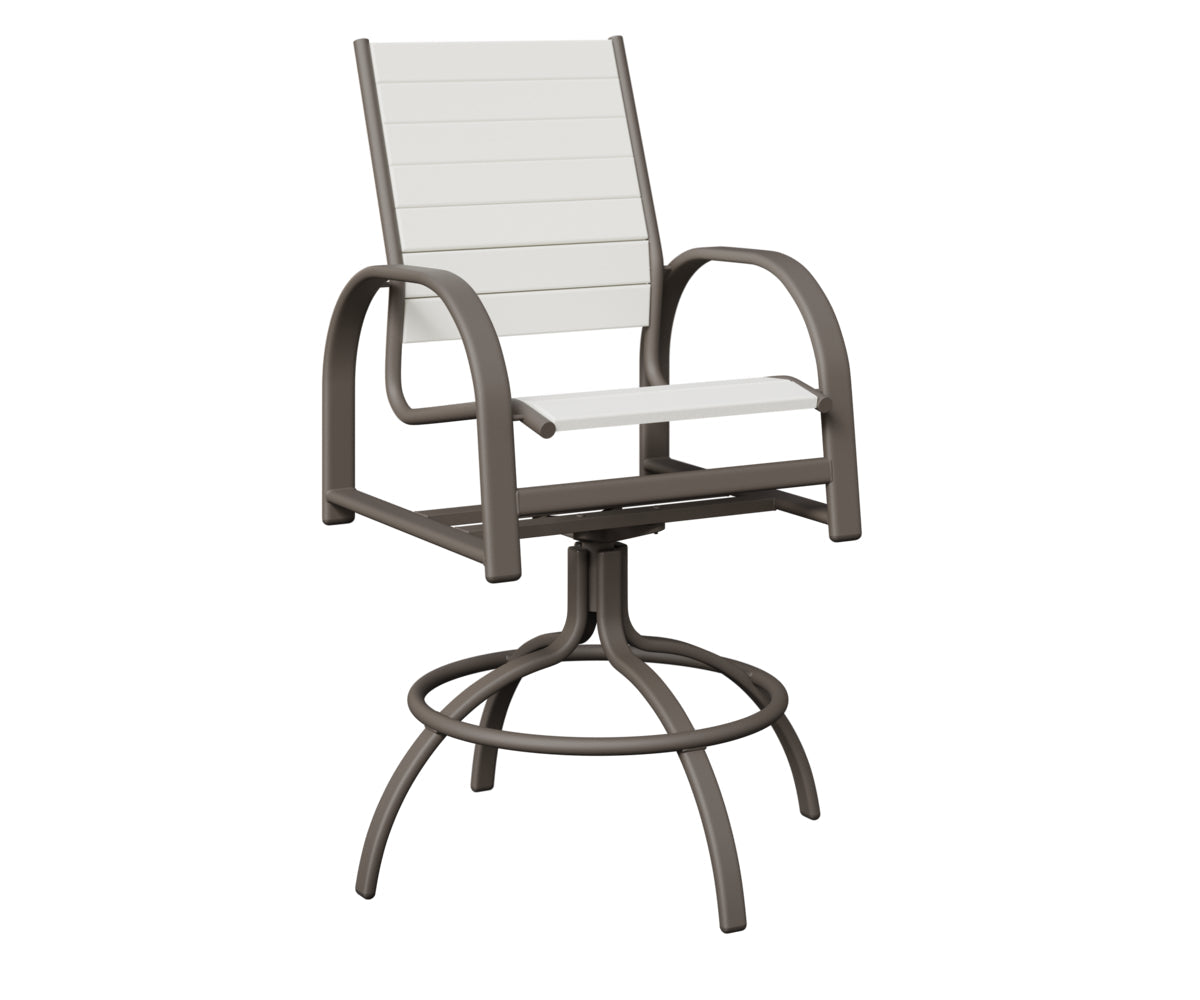 Berlin Gardens Murphy Poly Swivel Bar Chair