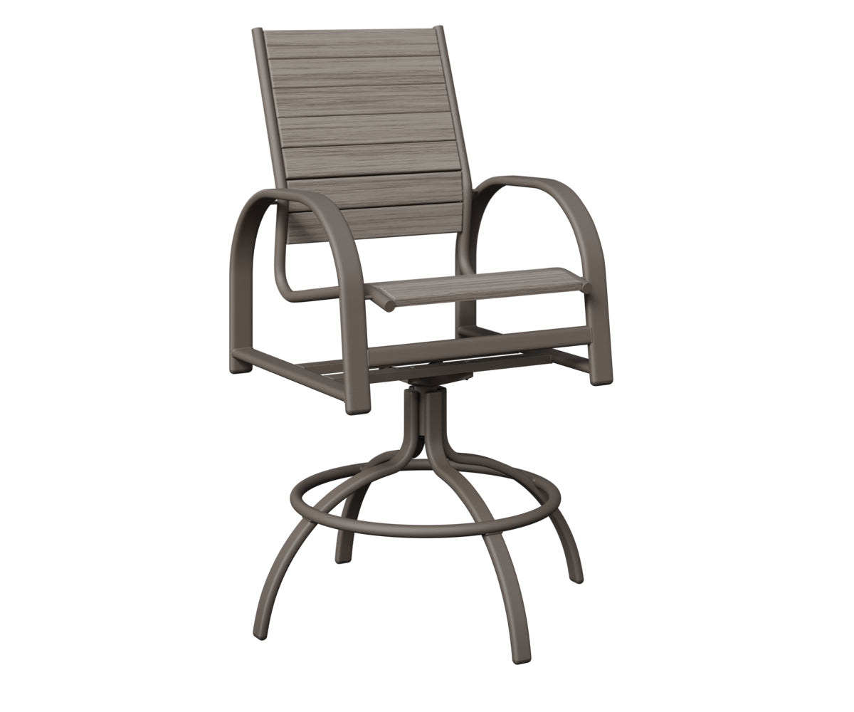 Berlin Gardens Murphy Poly Swivel Bar Chair