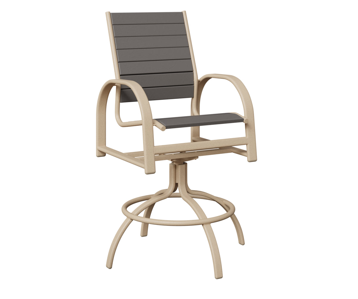 Berlin Gardens Murphy Poly Swivel Bar Chair