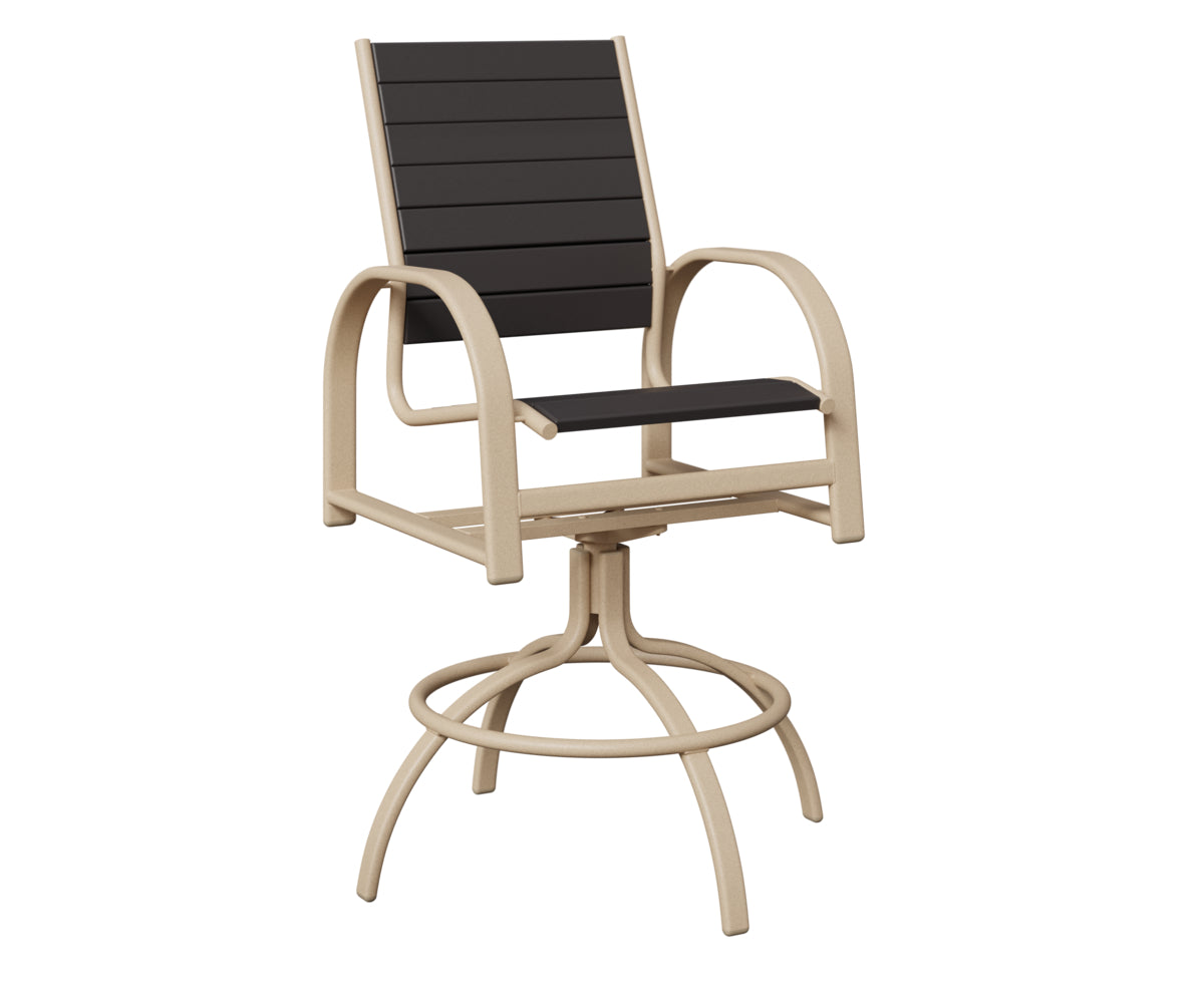 Berlin Gardens Murphy Poly Swivel Bar Chair