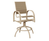 Berlin Gardens Murphy Poly Swivel Bar Chair
