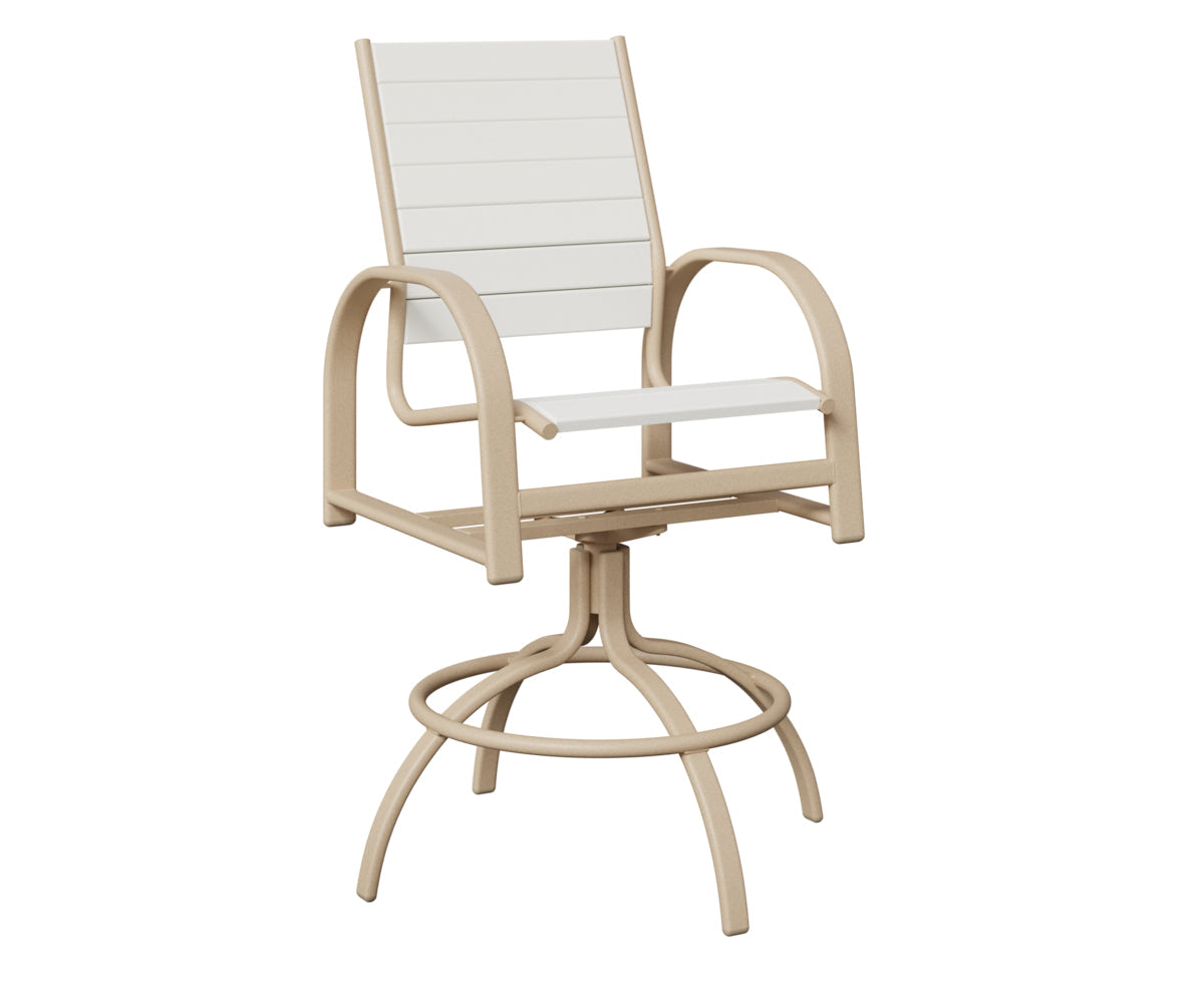 Berlin Gardens Murphy Poly Swivel Bar Chair
