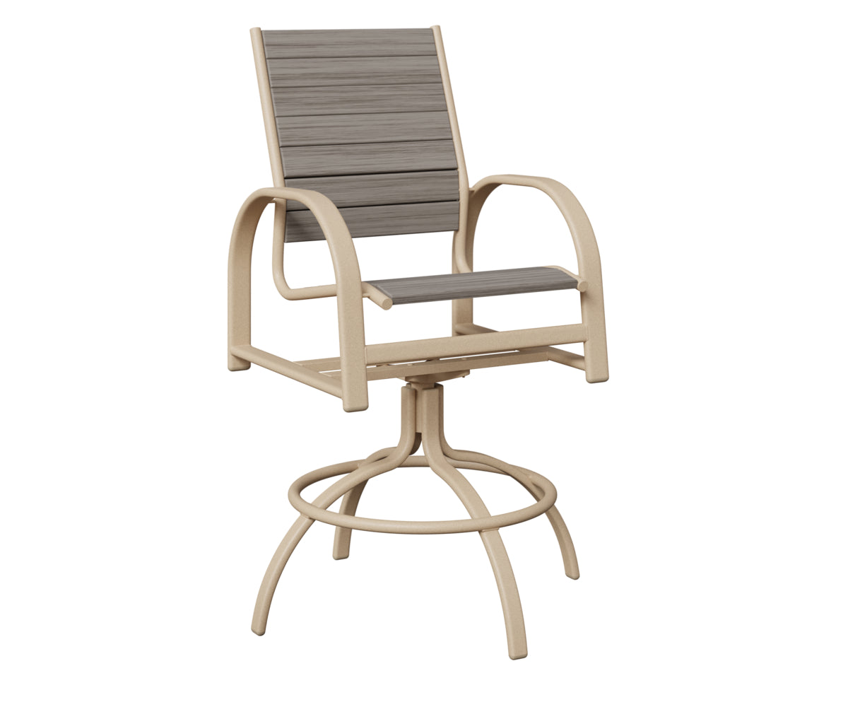 Berlin Gardens Murphy Poly Swivel Bar Chair