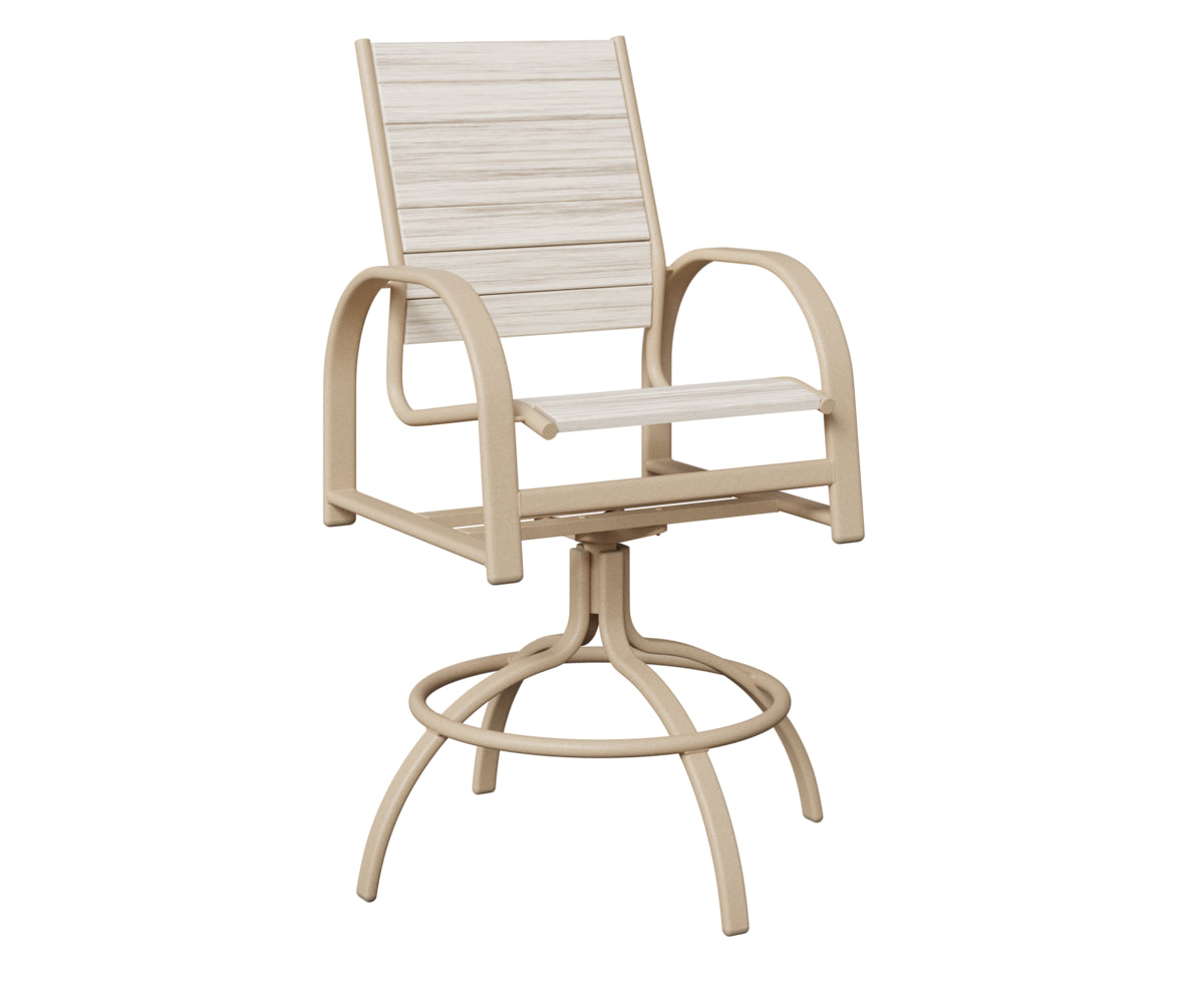 Berlin Gardens Murphy Poly Swivel Bar Chair