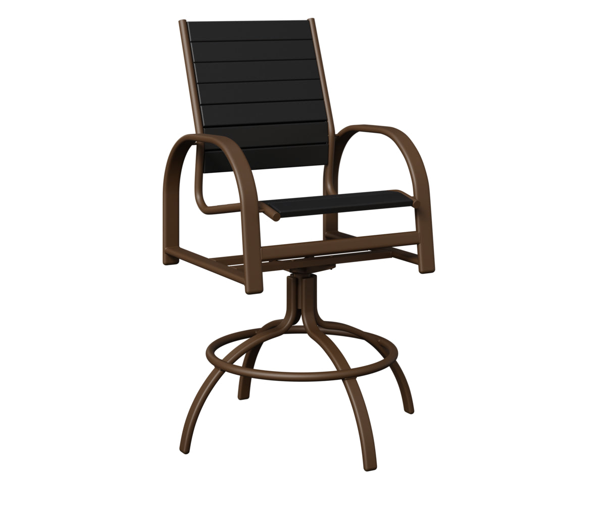 Berlin Gardens Murphy Poly Swivel Bar Chair
