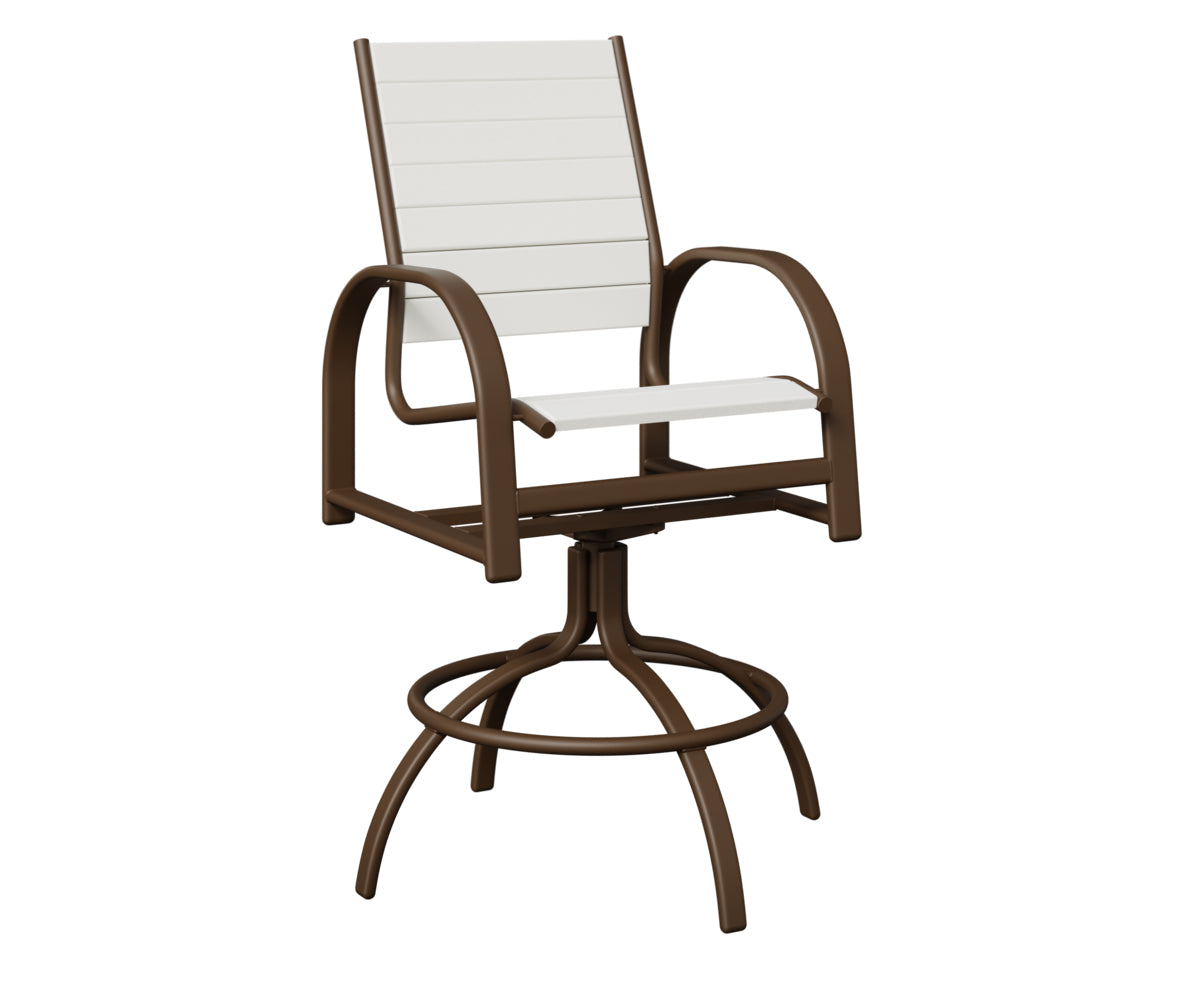 Berlin Gardens Murphy Poly Swivel Bar Chair