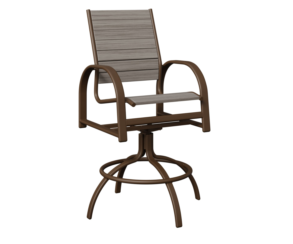 Berlin Gardens Murphy Poly Swivel Bar Chair