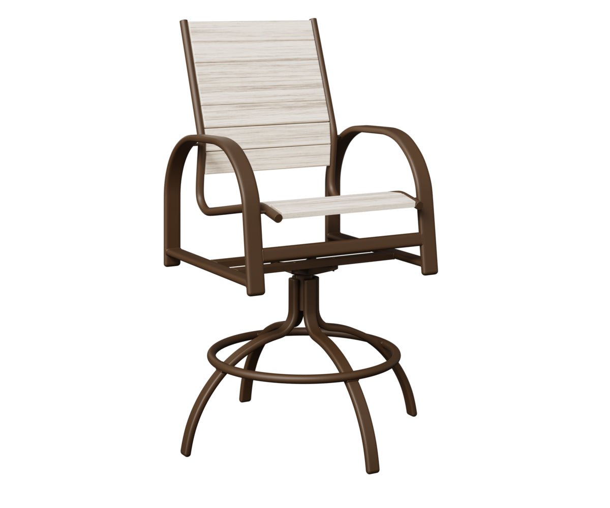 Berlin Gardens Murphy Poly Swivel Bar Chair