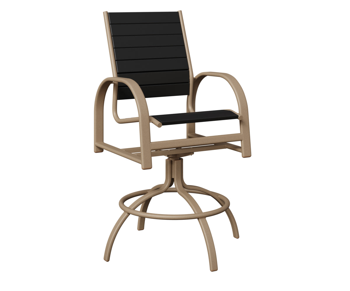 Berlin Gardens Murphy Poly Swivel Bar Chair