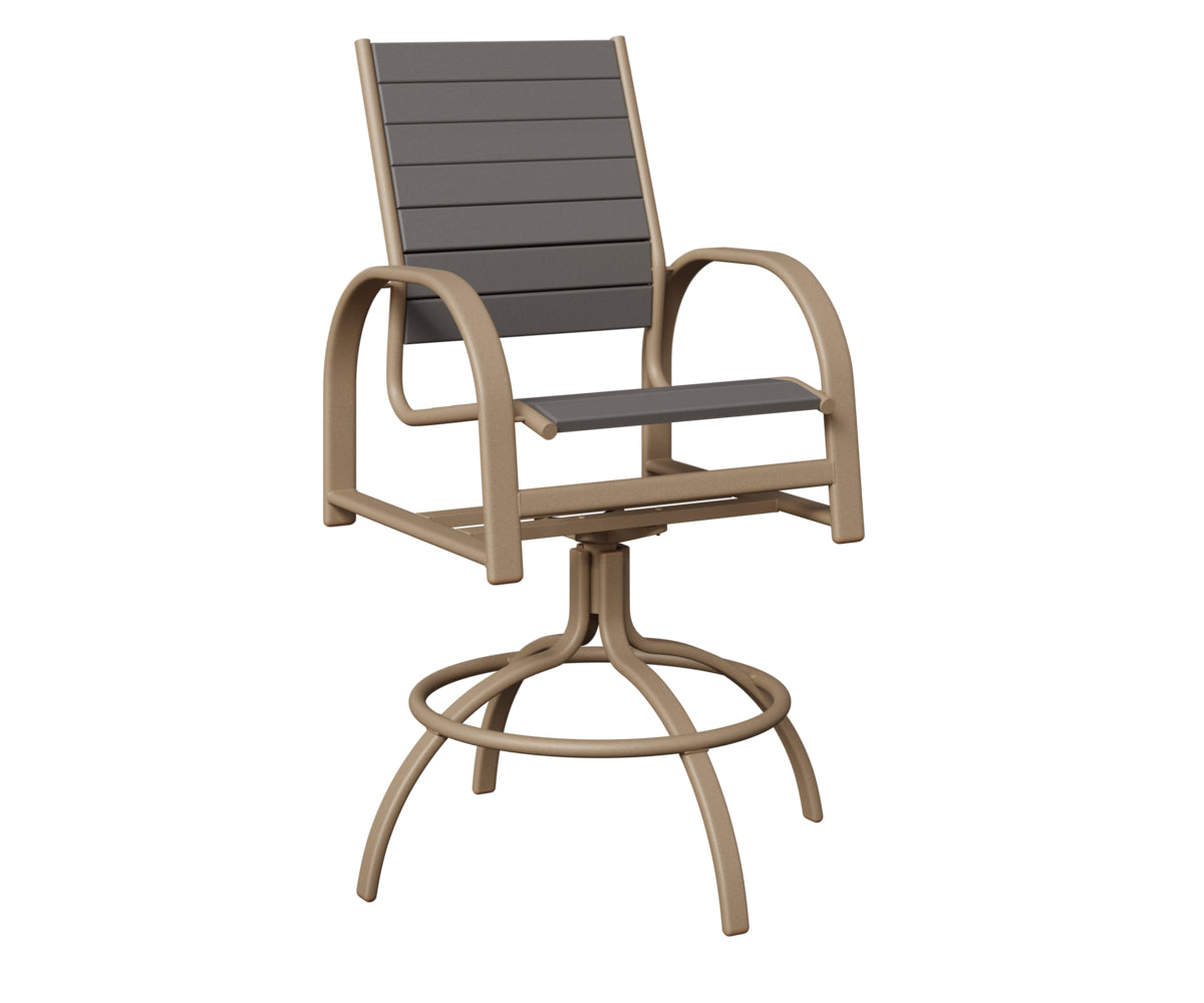 Berlin Gardens Murphy Poly Swivel Bar Chair