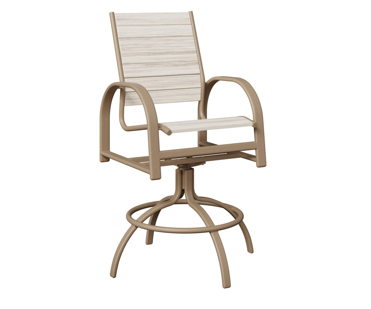 Berlin Gardens Murphy Poly Swivel Bar Chair