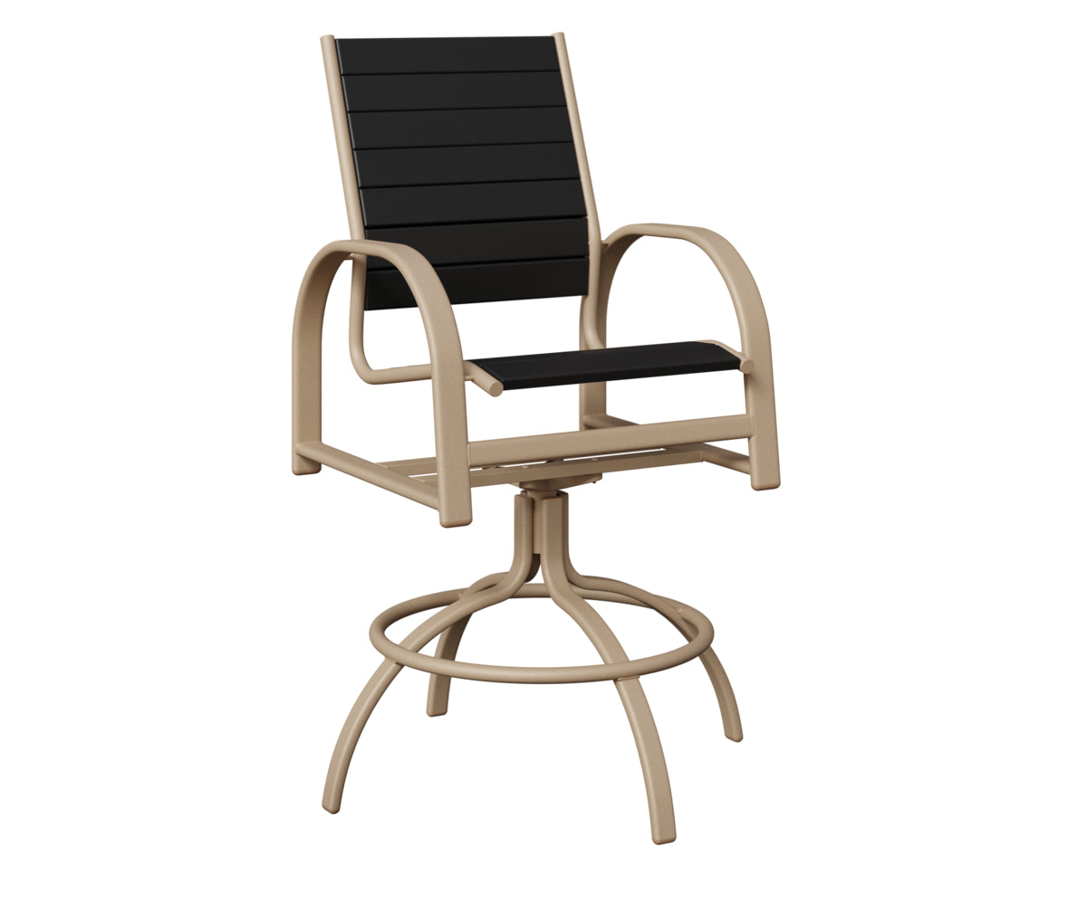 Berlin Gardens Murphy Poly Swivel Bar Chair