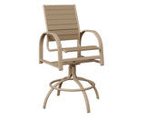 Berlin Gardens Murphy Poly Swivel Bar Chair