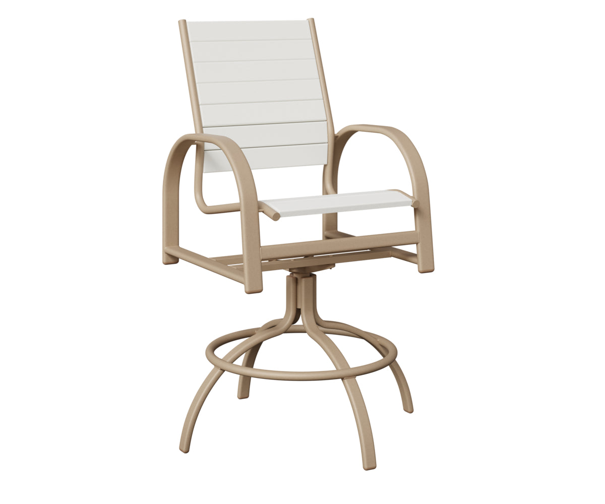 Berlin Gardens Murphy Poly Swivel Bar Chair