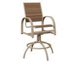Berlin Gardens Murphy Poly Swivel Bar Chair