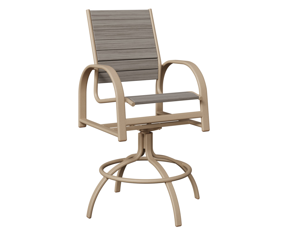 Berlin Gardens Murphy Poly Swivel Bar Chair