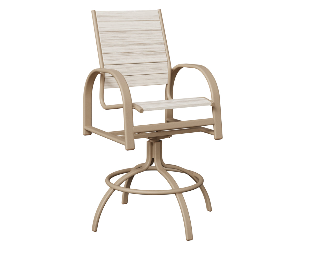 Berlin Gardens Murphy Poly Swivel Bar Chair