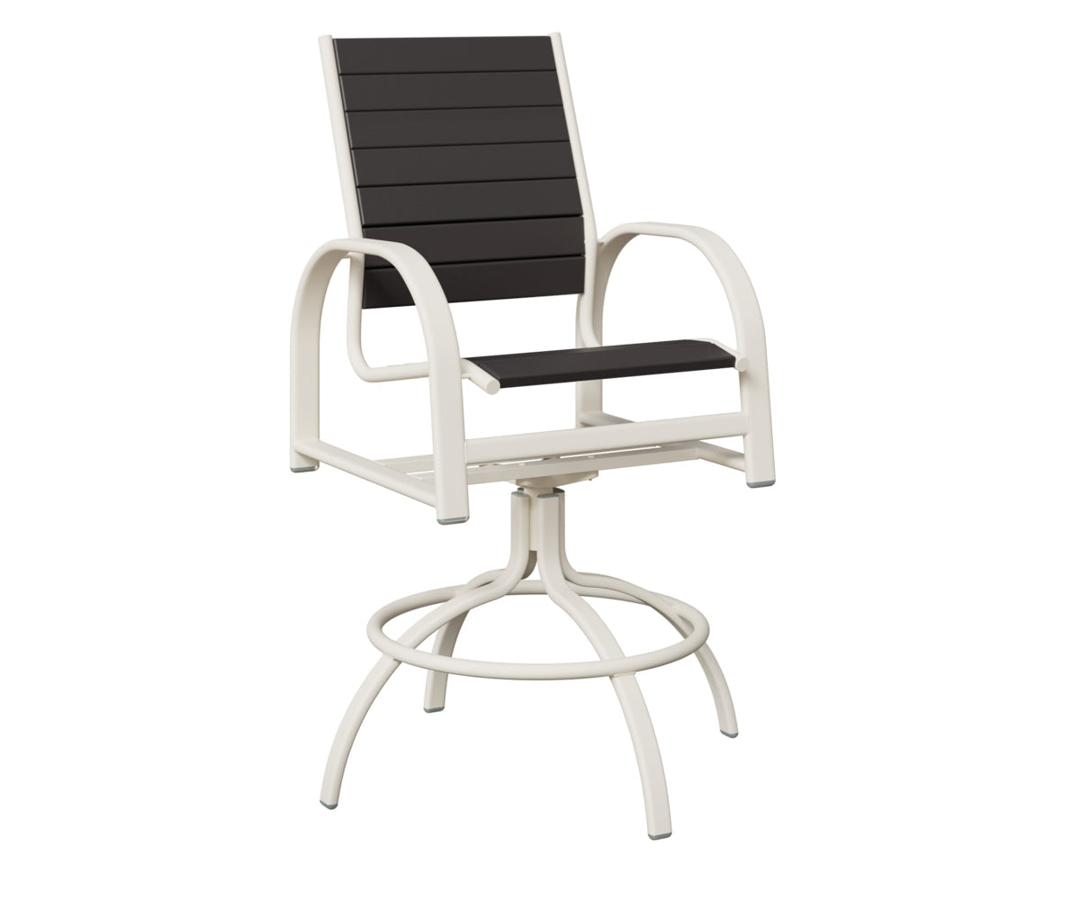 Berlin Gardens Murphy Poly Swivel Bar Chair