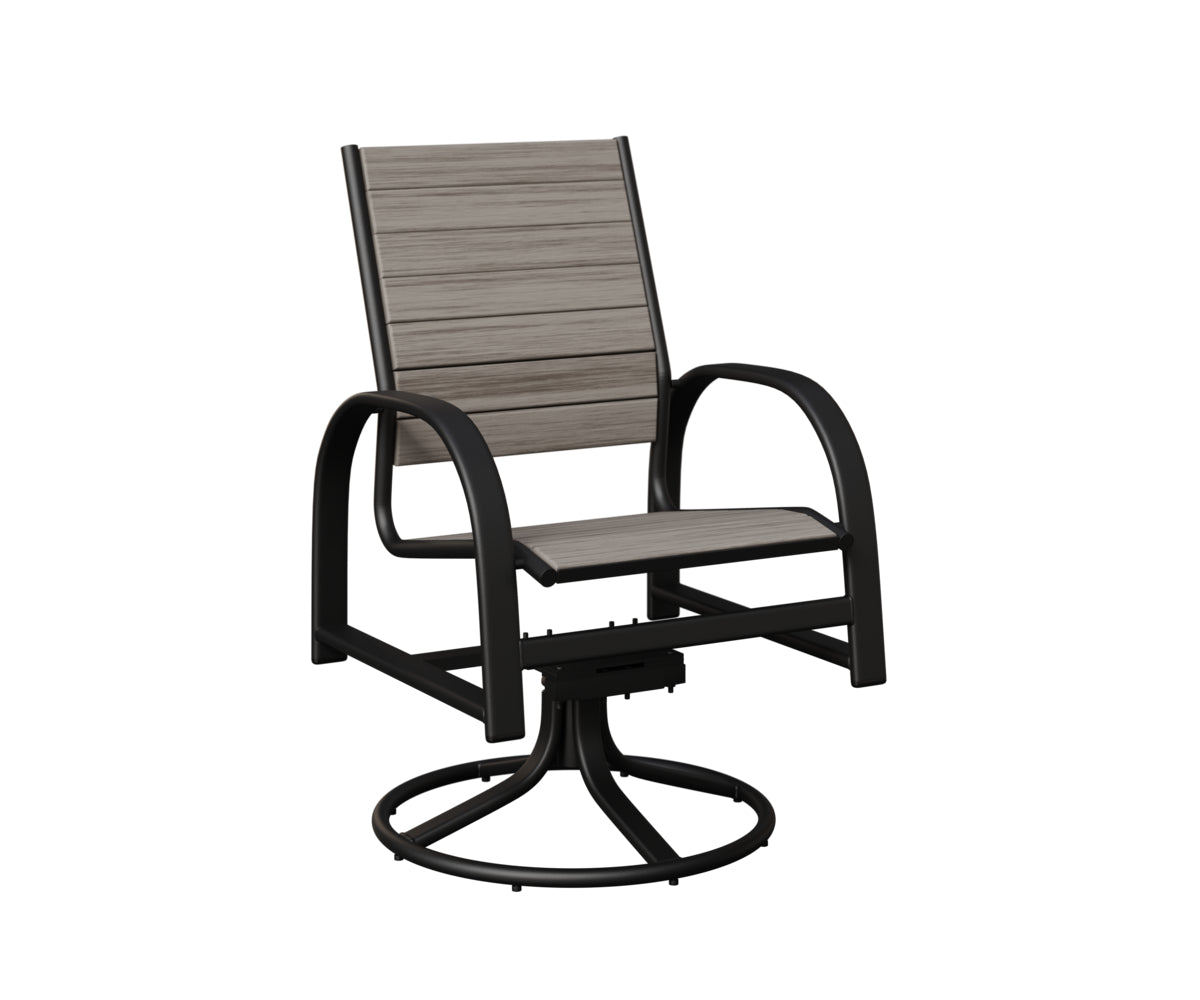 Berlin Gardens Murphy Poly Swivel Rocker Dining Chair