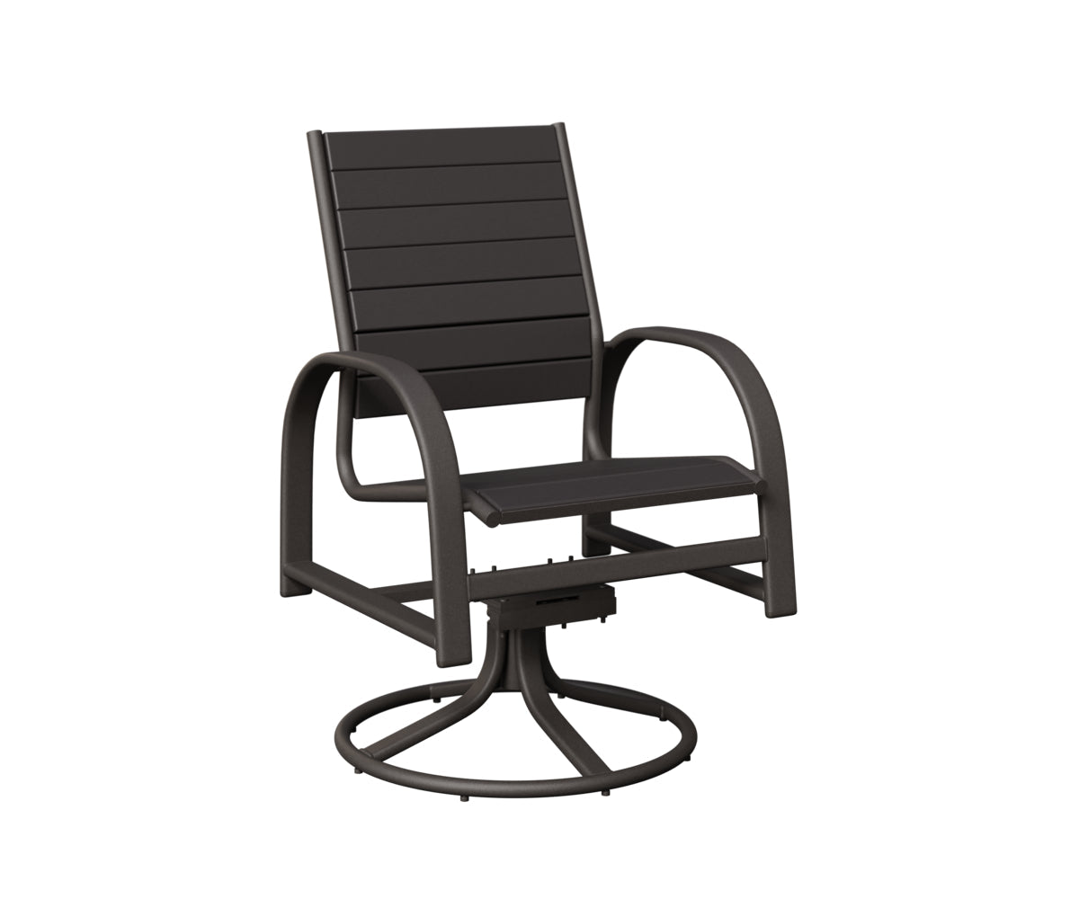 Berlin Gardens Murphy Poly Swivel Rocker Dining Chair