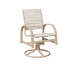Berlin Gardens Murphy Poly Swivel Rocker Dining Chair