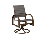 Berlin Gardens Murphy Poly Swivel Rocker Dining Chair