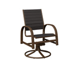 Berlin Gardens Murphy Poly Swivel Rocker Dining Chair