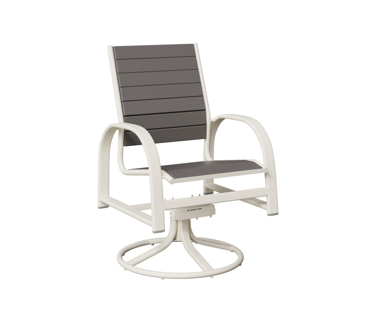 Berlin Gardens Murphy Poly Swivel Rocker Dining Chair
