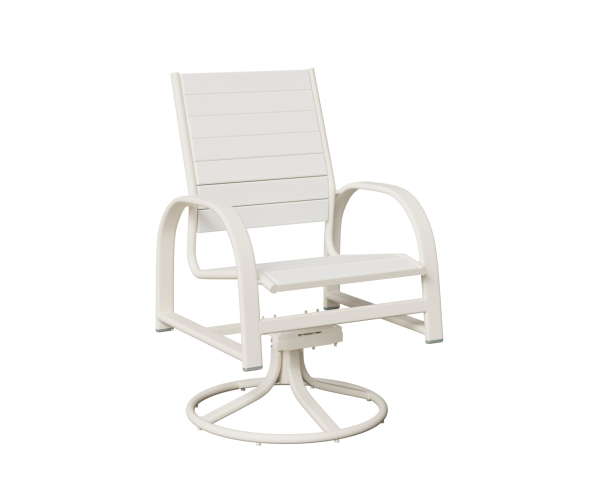 Berlin Gardens Murphy Poly Swivel Rocker Dining Chair