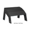 Berlin Gardens Nordic Adirondack Footstool