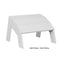 Berlin Gardens Nordic Adirondack Footstool