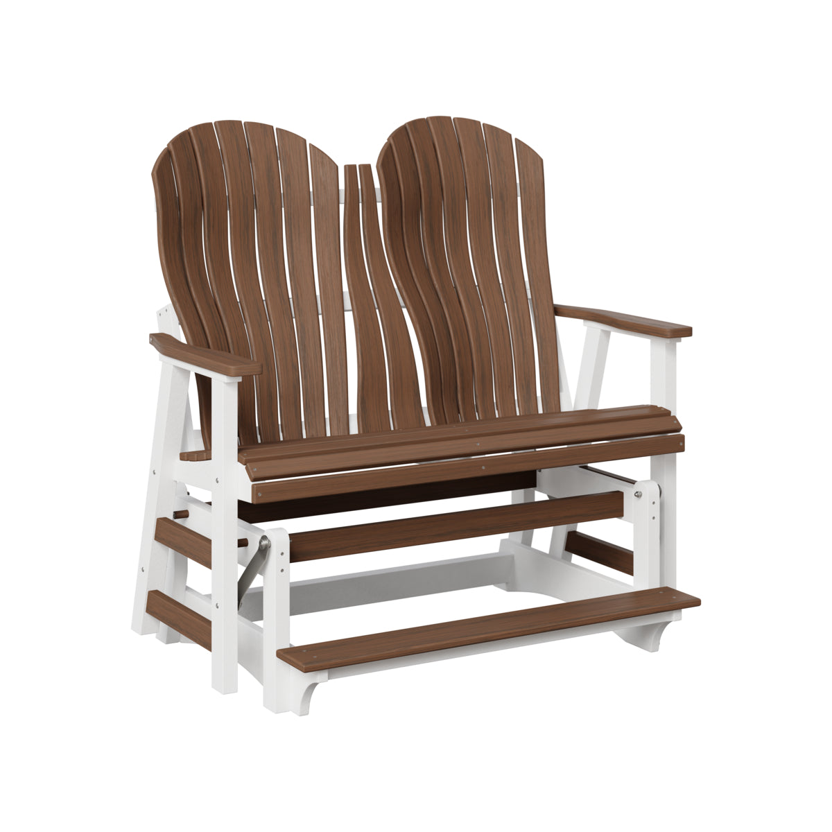 Berlin Gardens Contour Double Counter Glider with Allochrome Brackets