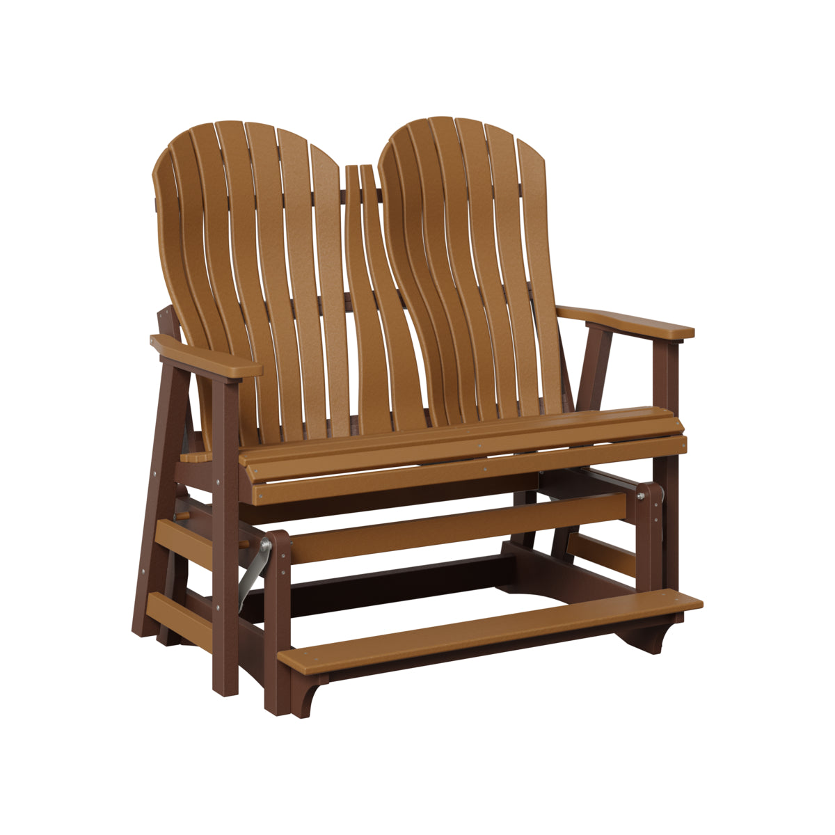 Berlin Gardens Contour Double Counter Glider with Allochrome Brackets