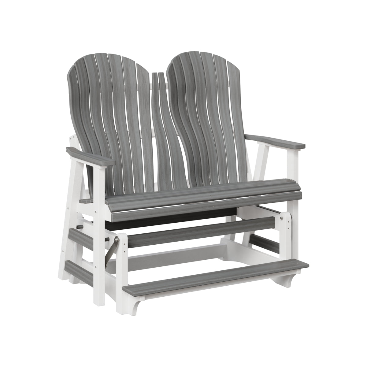 Berlin Gardens Contour Double Counter Glider with Allochrome Brackets