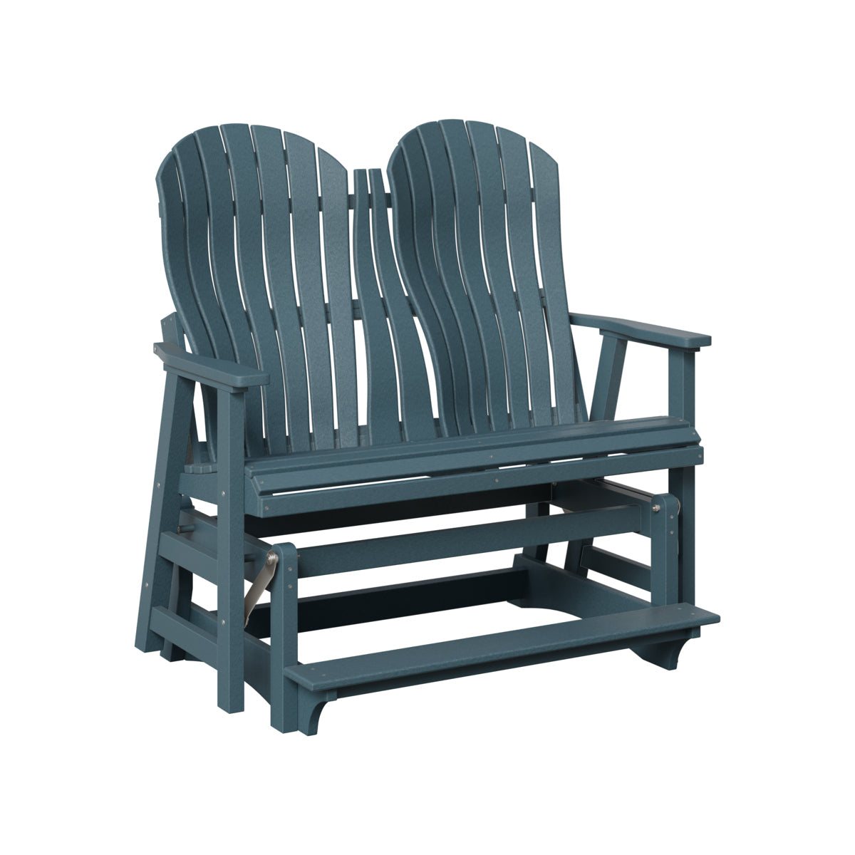 Berlin Gardens Contour Double Counter Glider with Allochrome Brackets