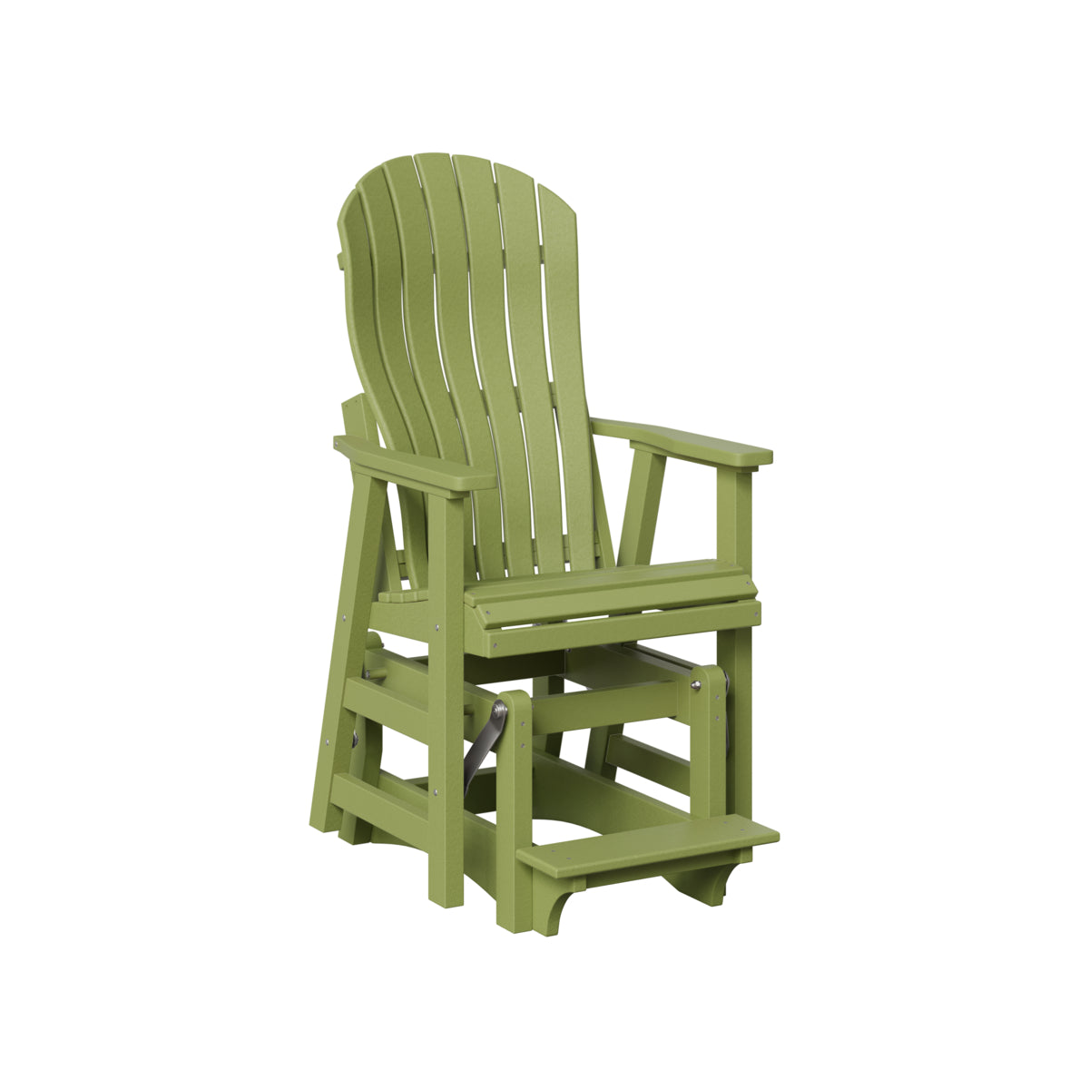 Berlin Gardens Contour Single Counter Glider with Allochrome Brackets