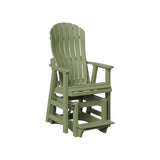 Berlin Gardens Contour Single Counter Glider with Allochrome Brackets