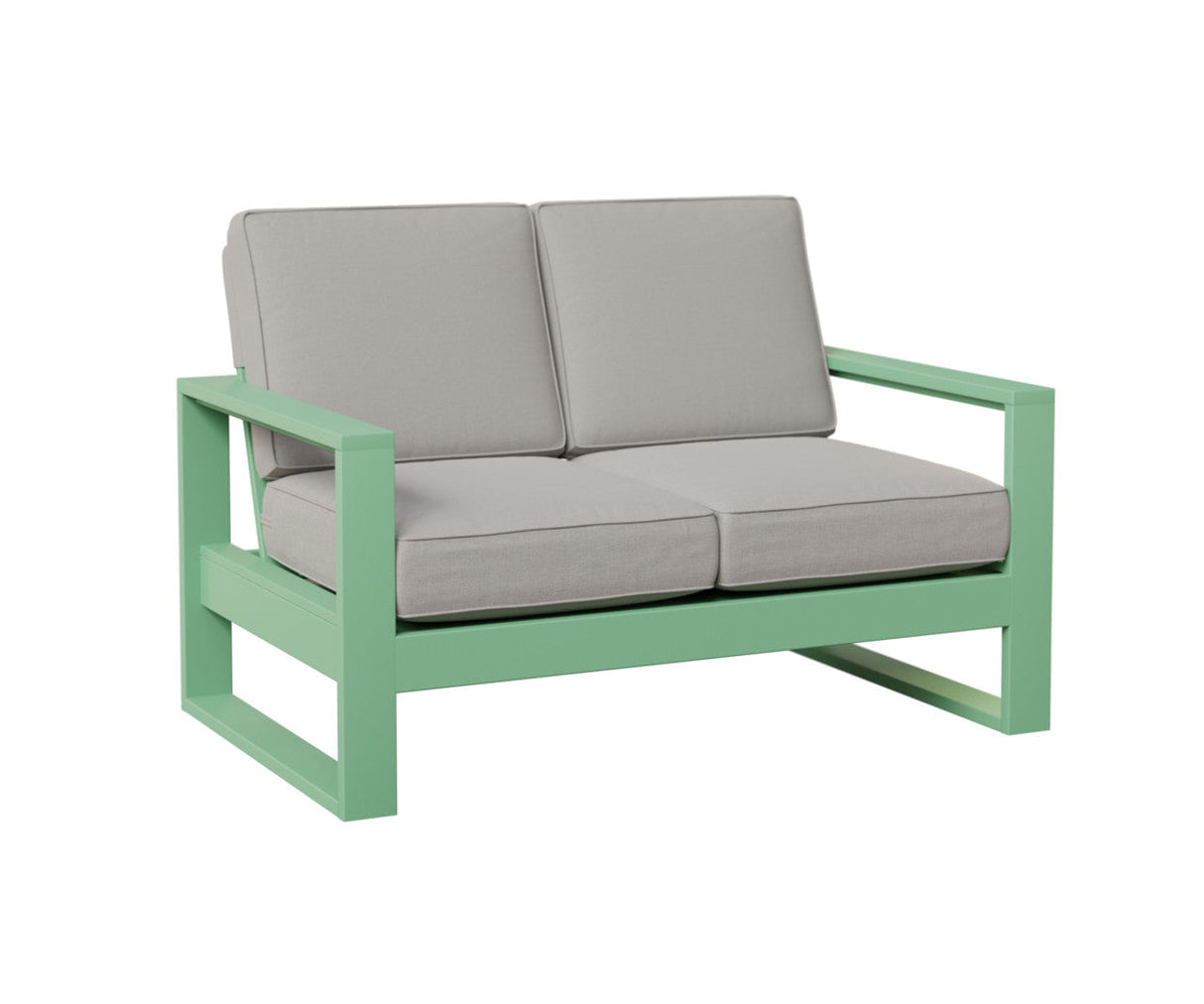 Berlin Gardens Nordic High Back Love Seat