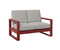 Berlin Gardens Nordic High Back Love Seat