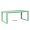 Berlin Gardens Nordic Rectangular Coffee Table