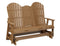 Berlin Gardens Comfo-Back Three Seat Glider w/Console Allochrome Brackets