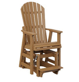 Berlin Gardens Comfo-Back Single Counter Glider with Allochrome Brackets