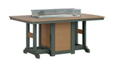 Berlin Gardens Garden Classic Standard Top 44" x 72" Rectangular Fire Bar Table