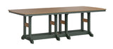Berlin Gardens Garden Classic Standard Top 44" x 96" Rectangular Bar Table